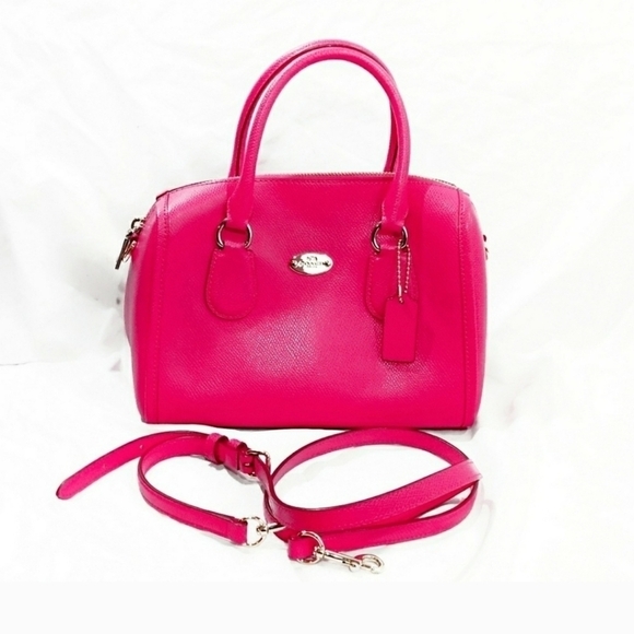 Coach Barbie Pink Crossbody/satchel in Bennett leather in excellent condition - Picture 4 of 6